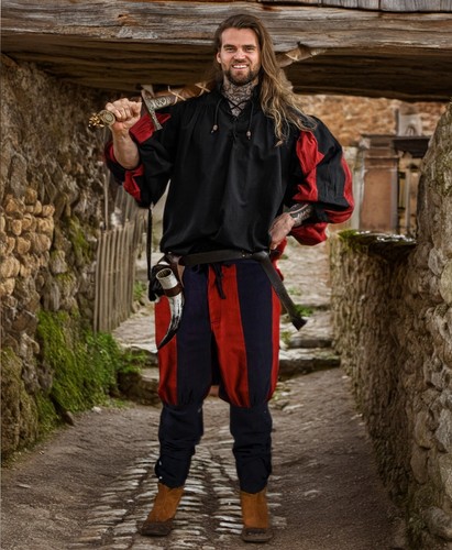Mittelalter landsknecht hemd - mittelalter,