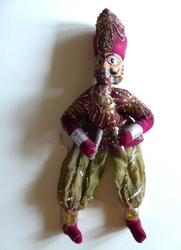 Traditionelle handpuppe aus - handpuppe,