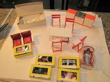 Puppenhausmöbel  Riesen Set