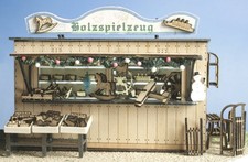 Verkaufsstand Holzspielzeug 