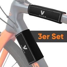 Villkin Fahrrad Rahmenschutz - 3 St. – Kratzschutz für Fahrräder | Neoprenschutz