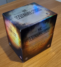 WWE Wrestling DVD Sammler-Box 20x WrestleMania 1985 - 2005 FSK 18 gut erhalten