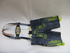 Lederhose Kinder Jungen Trachtenhose Hose Tracht 146 Plattlerhose mit Träger top