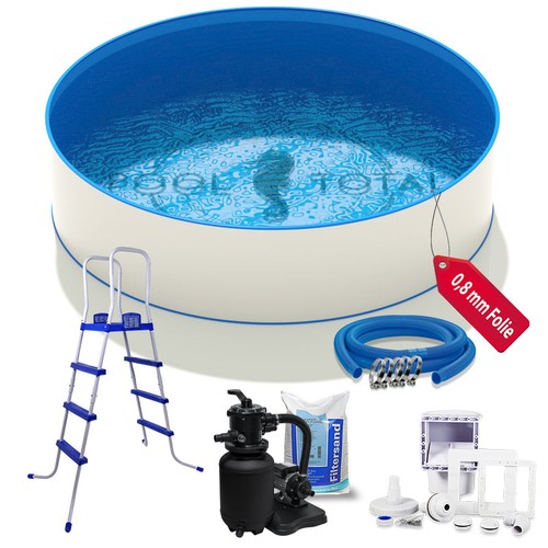 Rundpool set komfort - rundpool, komfort+