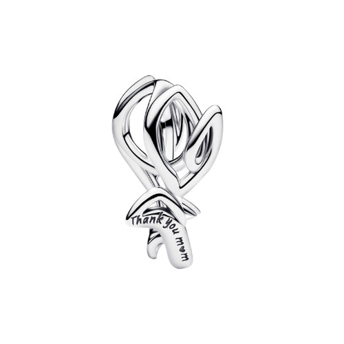 Pandora moments charm - charm, tulpe