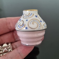 Antike Miniatur Vase 1920 Art