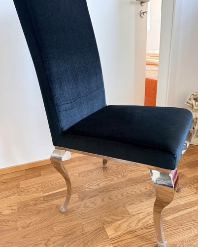 Modern barock stuhl schwarz - barock,