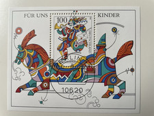 BRD-Block 35 Mi.Nr. 1853  "  Für uns Kinder " m. Berliner Stempel !!!!!!