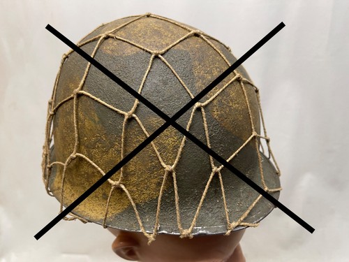 Net helmet camouflage - camouflage, inch