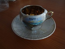 HELGOLAND Mokka Tasse Sammel Tasse Nordsee Souvenir Andenken