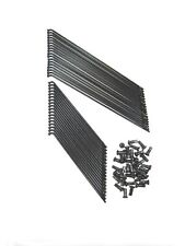 1 Satz Speichen EMW R35 Hinterrad schwarz/chrom Kleeblatt