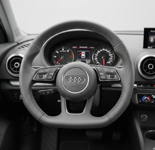 Leder Lenkrad 2017-2021 Für