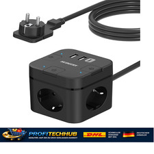 USB C Steckdose 3 Fach 2m