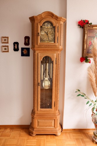 Standuhr eiche 208 - eiche,