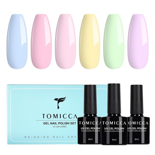 Tomicca nagellack pastell - uv,