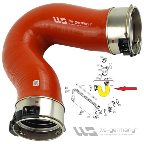 Turboschlauch ladeluftschlauch - turboschlauch,