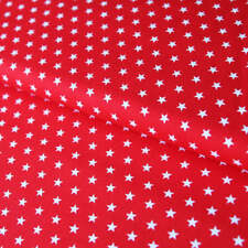 Baumwollstoff mit Sternen /