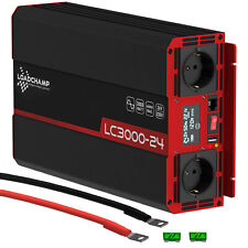 Wechselrichter 24V 3000W 6000W max. Spannungswandler 230V Reiner Sinus Inverter