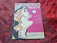 SCHLAGER PARTY Band 5 Noten für Akkordeon Curt Mahr (Titel siehe Beschreibung)