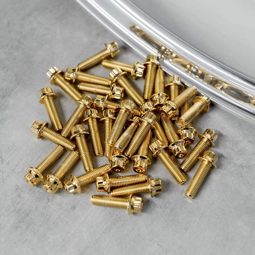 120x 24mm gold vergoldet - 24mm,