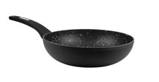 CS Kochsysteme 24 cm Wok-Pfanne Wokbratpfanne Bratpfanne Wokpfanne Bratpfanne
