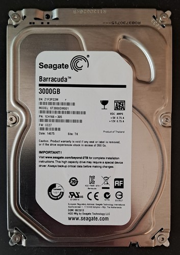 Seagate barcuda zoll - barcuda, 3tb