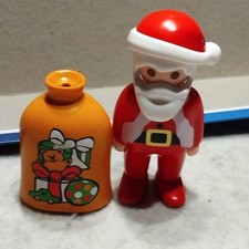 Playmobil Weihnachten Nikolaus mit Geschenke-Sack wie Neu