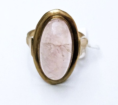 Art deco rosenquarzring ct - rosenquarzring,