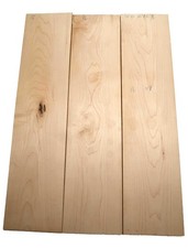 3x Ahornholz Ahorn Holz Brett DIY 90x21cm x 24mm #P1