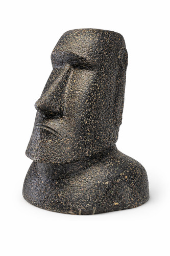 Moai kopf gartenfigur - moai,