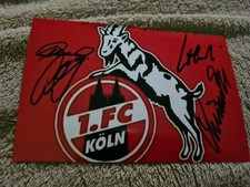 Unikat.  Originale Autogramme. 4 St. 1.FC Köln. DFB. Bundesliga
