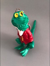 Krokodil Schlüsselanhänger Italien, 1970er, Vintage