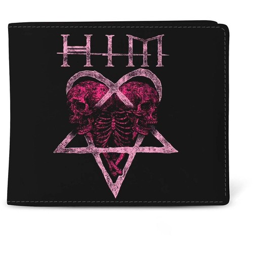Him heartagram bifold wallet - bifold,