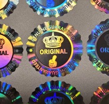 Hologramm Siegel 25mm 3D