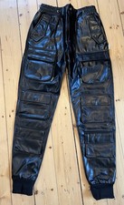 Herren leder trainingsanzug - pu-leder,