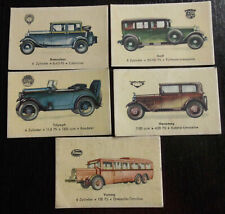 (8)  5 x AUTO-SAMMELBILD