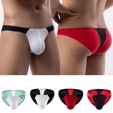 Herren Sexy Slips Eis Seide