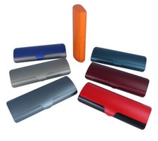 großes satiniertes Aluminium