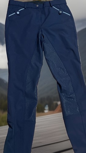 Women blue full seat - blue, grip