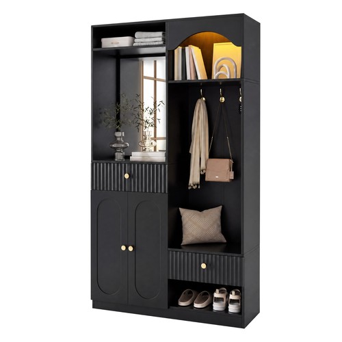 Garderoben set flurschrank mit - garderoben-set,
