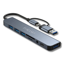 USB-A USB-C 3.0 8-in-2 HUB