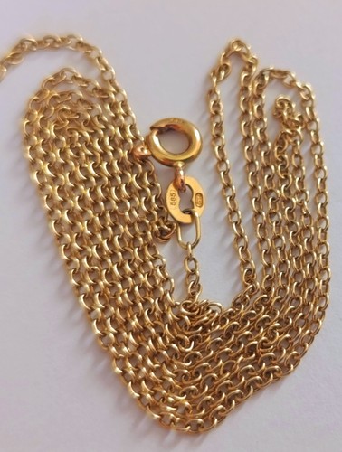 Halskette gelbgold 14k 585 - gelbgold,
