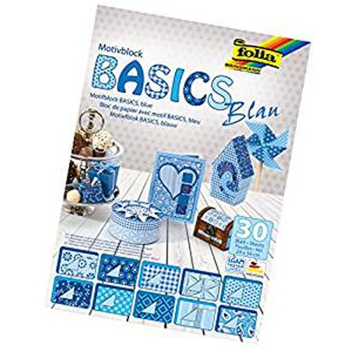 Motivblock basics blau - motivblock,