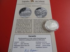 * Österreich 20 Euro 2009 Silber PP * Die Arlbergbahn (Schub75)