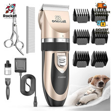 oneisall Leise Hundeschermaschine Profi Schermaschine Hund Katze