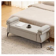 Sitzbank mit Stauraum 128cm