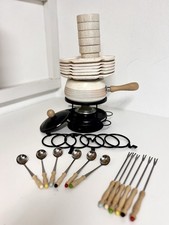 Vintage Fondue Set 70er Jahre