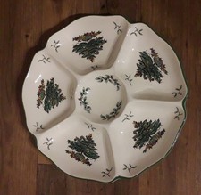 Spode Weihnachtsteller mit