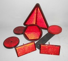 Konvolut alter Reflektoren Fahrrad Auto Motorrad Rücklicht Oldtimer DDR ! (O9