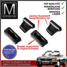 Satz Clips schwarz 4-teilig